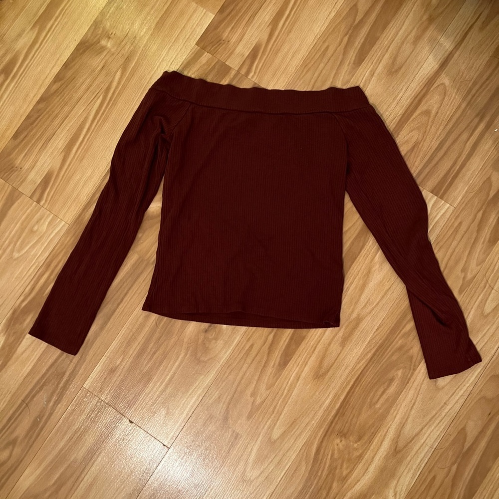 Off the shoulder sweater